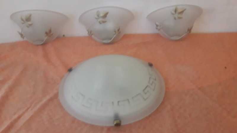 Aplica de tava cu trei aplice de perete