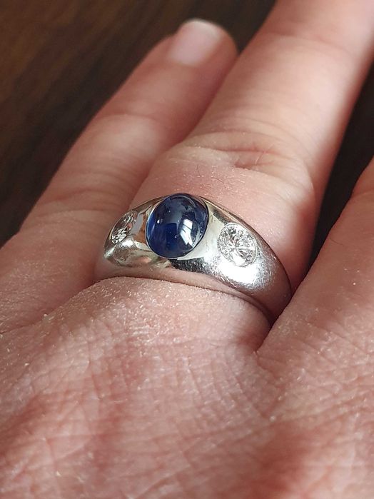 Unicat superb colectie aur safir si diamante naturale