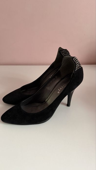 Туфли! Натуральная замша