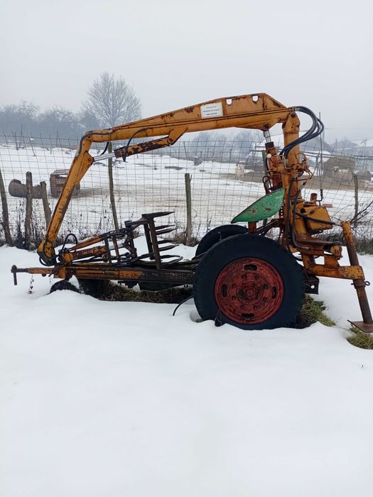 Macara cu graifar de gunoi