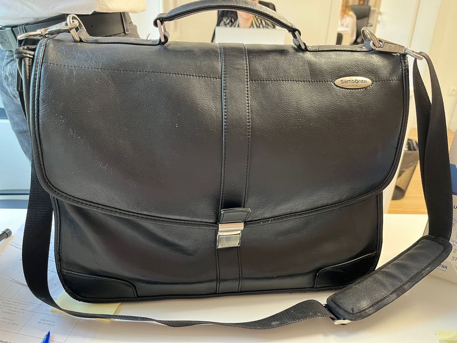 Geanta SAMSONITE laptop, de piele