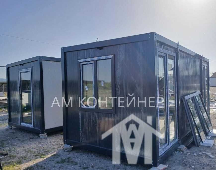 Големи модулни контейнери нови, по поръчка за офиси и жилища ,складове, бунгала, фургони за временно настаняване.