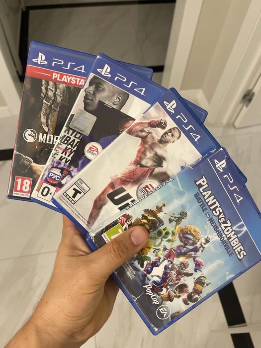 Диски ps 4 отличном состоянии
