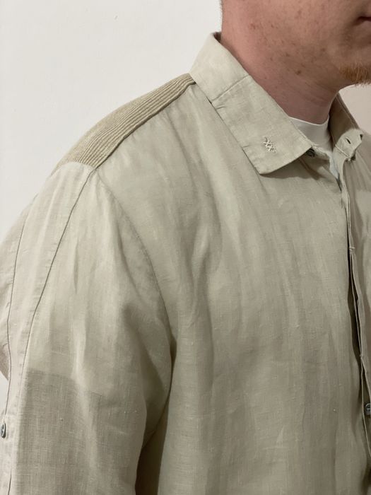 Итальянская рубашка лен Transit