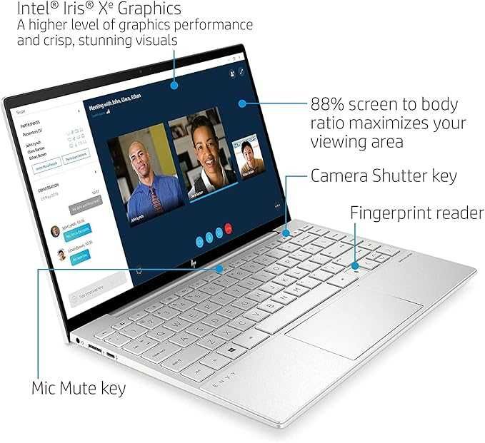 HP ENVY 13-ba1015TX Intel® Core™ i7-1165G7 16GB 512GB Nvidia MX450 2GB