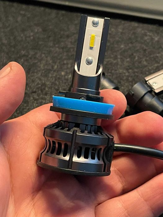 Set becuri auto LED H8 5000k 160 W (noi)