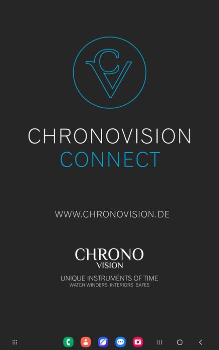 Часовников механизъм Chronovision Watch Winder One Bluetooth