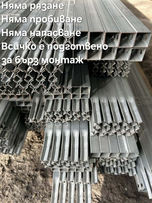 Оранжерия с поликарбонат 3х6 усилена - Безплатна доставка