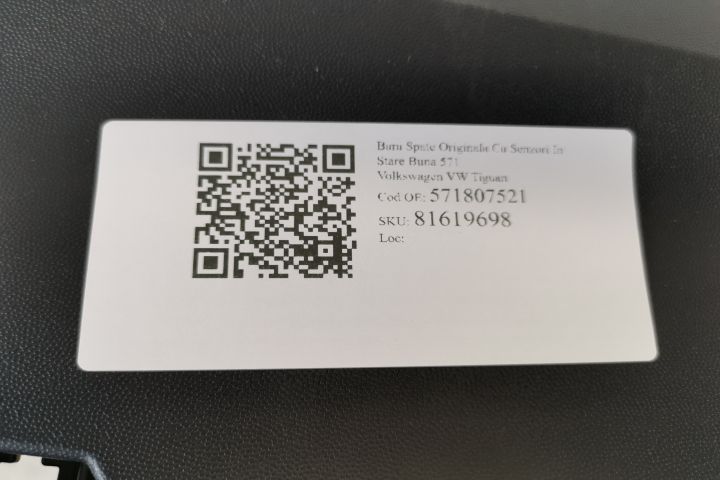 Fusta Bara Spate Originala Cu Senzori In Stare Buna 571 Volkswagen VW