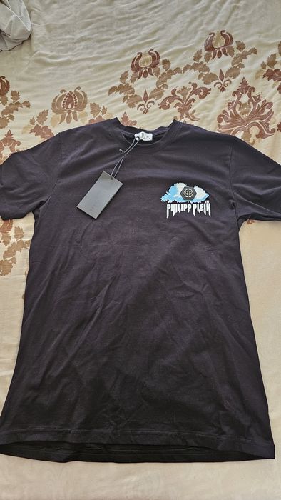 Чисто нова, черна тениска PHILIPP PLEIN