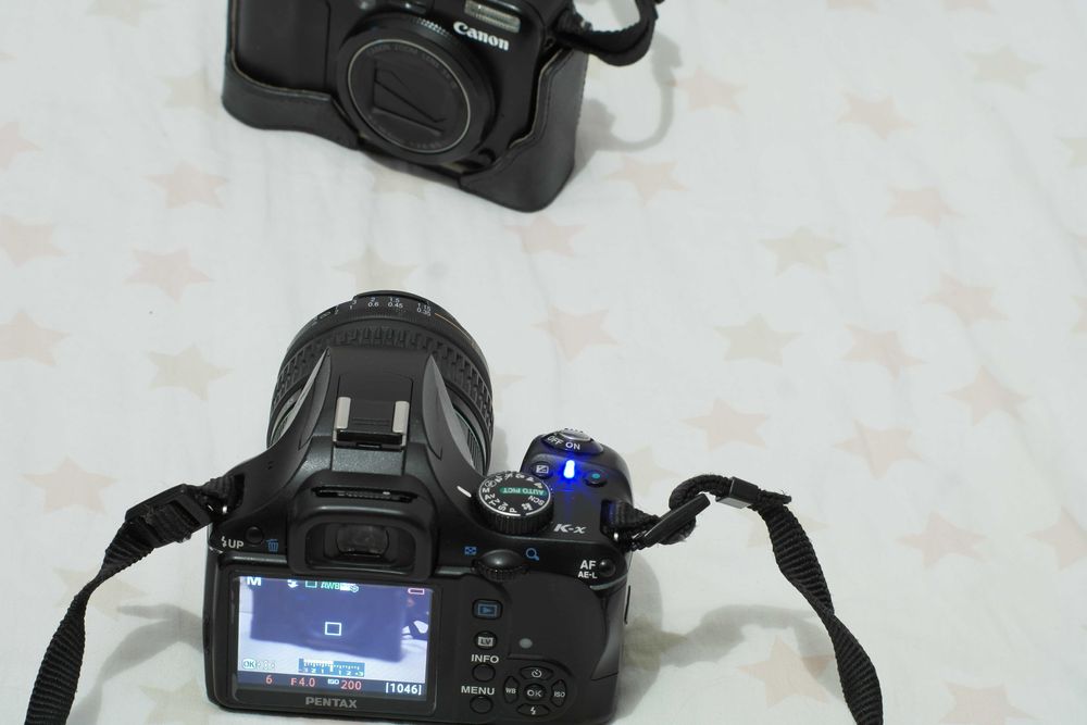 Pentax K-x с обектив 18-55 с проблем