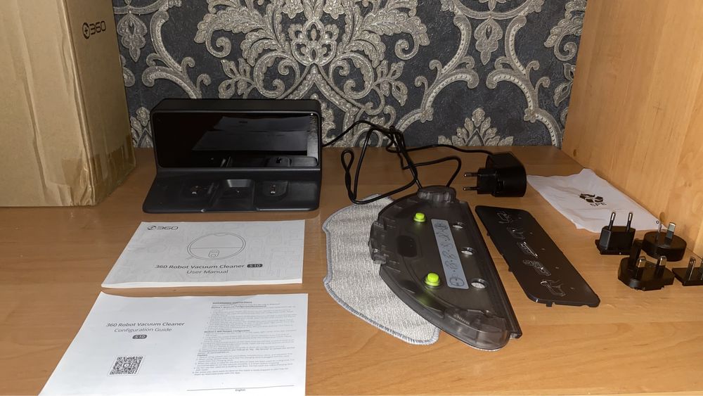 Робот-пылесос 360 Robot Vacuum Cleaner S10 черный