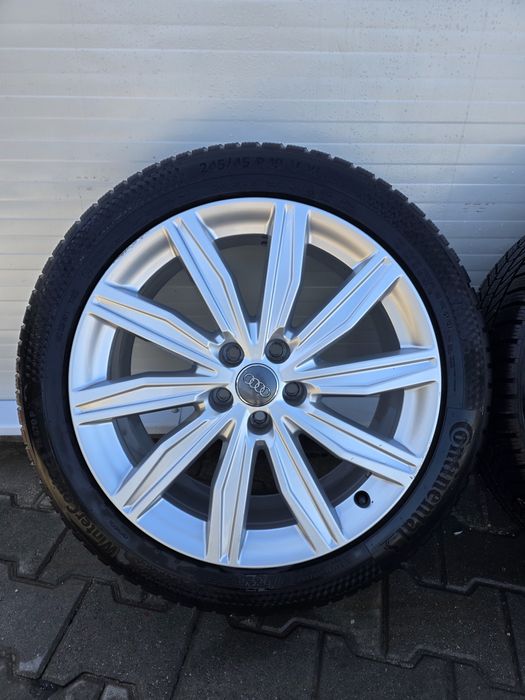 Roti/Jante  Audi R19,245/45 19,Anvelope iarna Continental DOT3323,SENZ