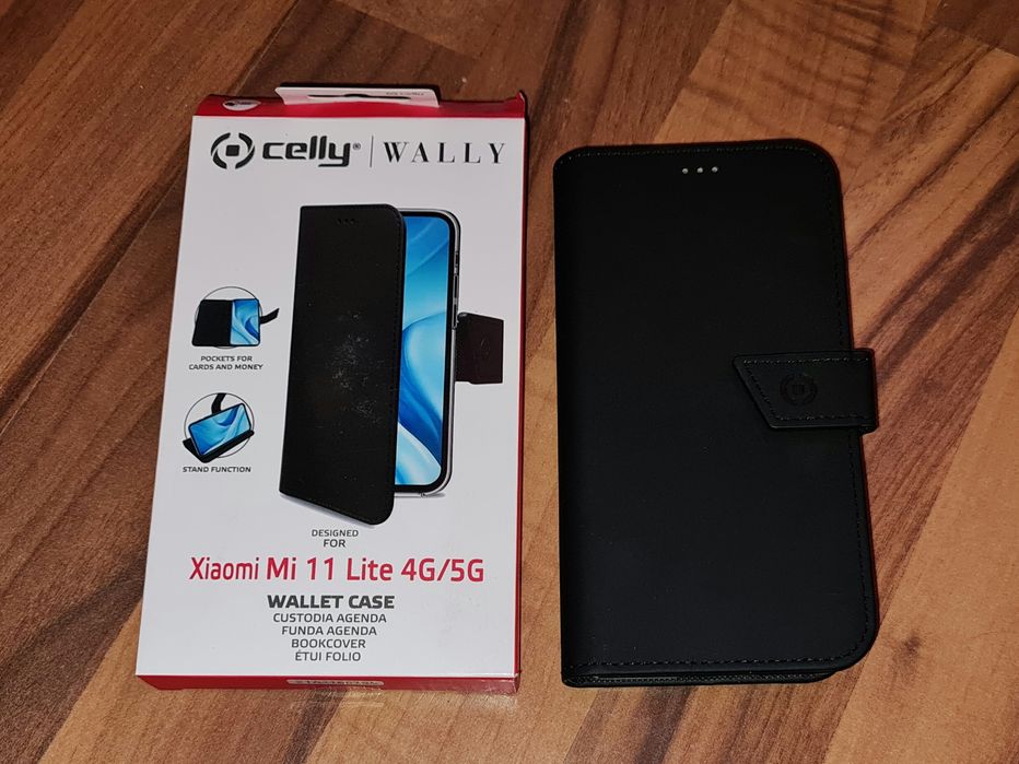 Husa originala Celly Wallet Case Xiaomi Mi 11 Lite 4G/5G 11 Lite 5G NE