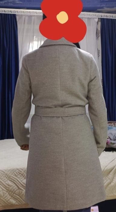 Кожаная куртка, воротник песец