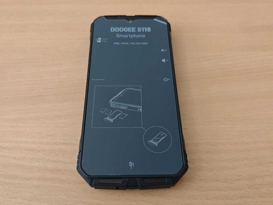 Нов Doogee S118, 512гб, удароустойчив, 10800mah, нощна камера