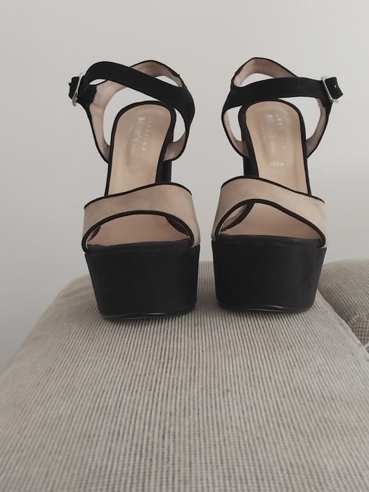 sandale piele intoarsa nr 37