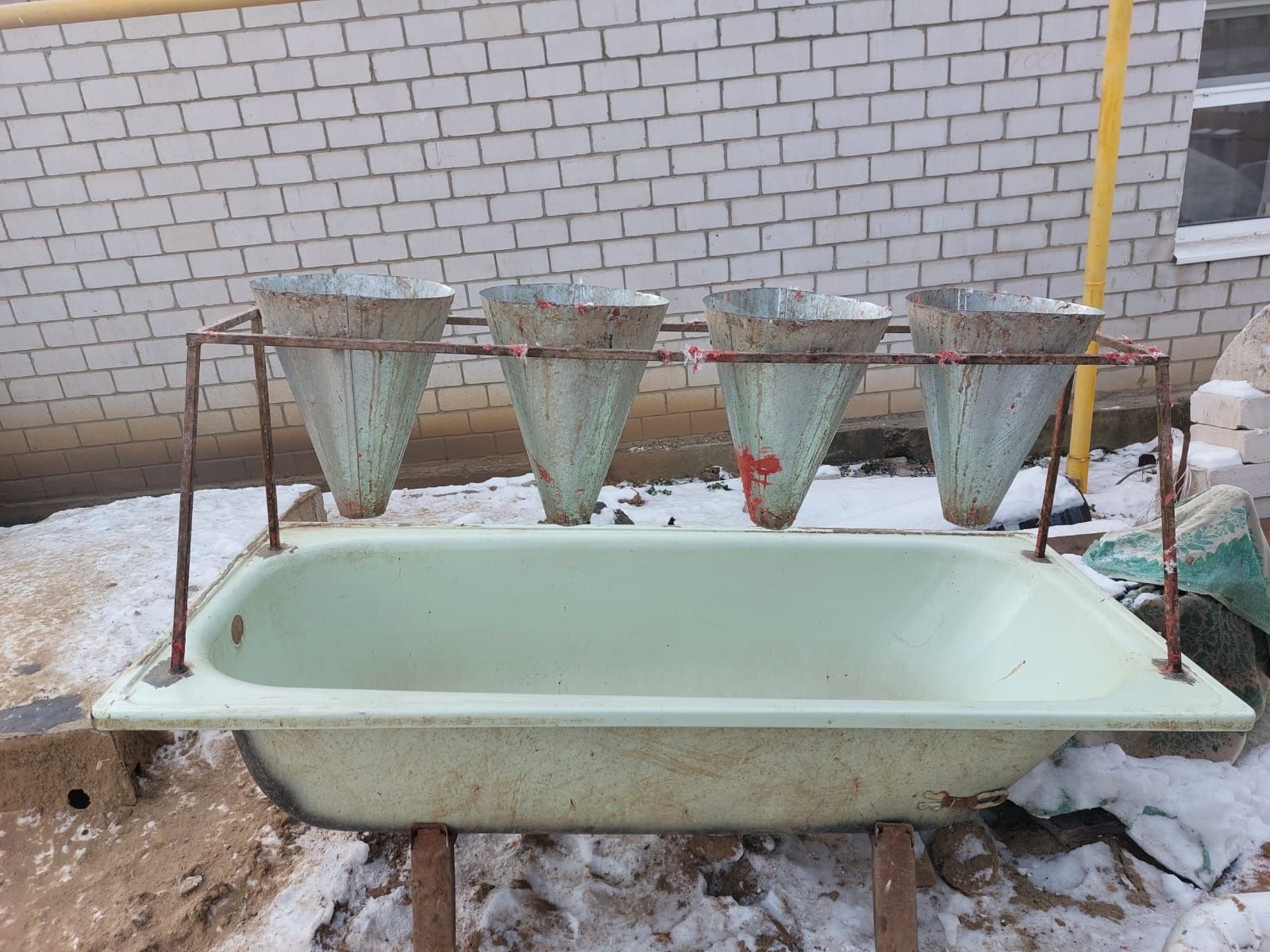 Ванна для воскования птицы из нержавеющей стали от Российского производителя МТМ