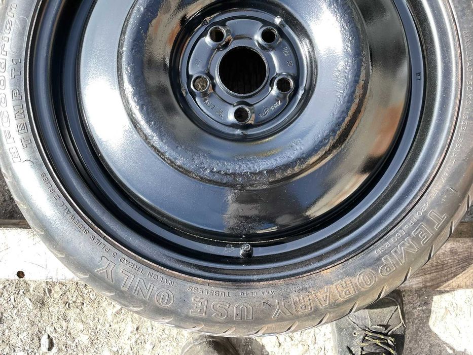 125/70/17 резервна джанта Патерица 5х100 Toyota Avensis Prius Verso S