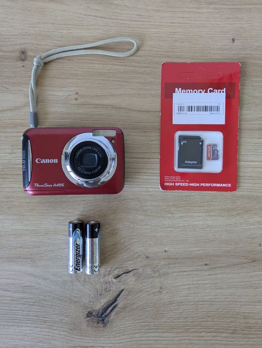 Canon Powershot A495 УНИКАЛНИ СНИМКИ Дигитален Фотоапарат