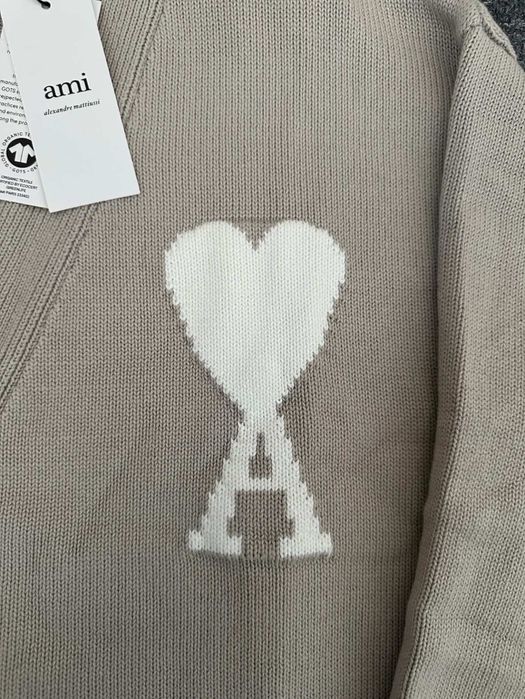 Оригинален Ami Paris Пуловер Нов