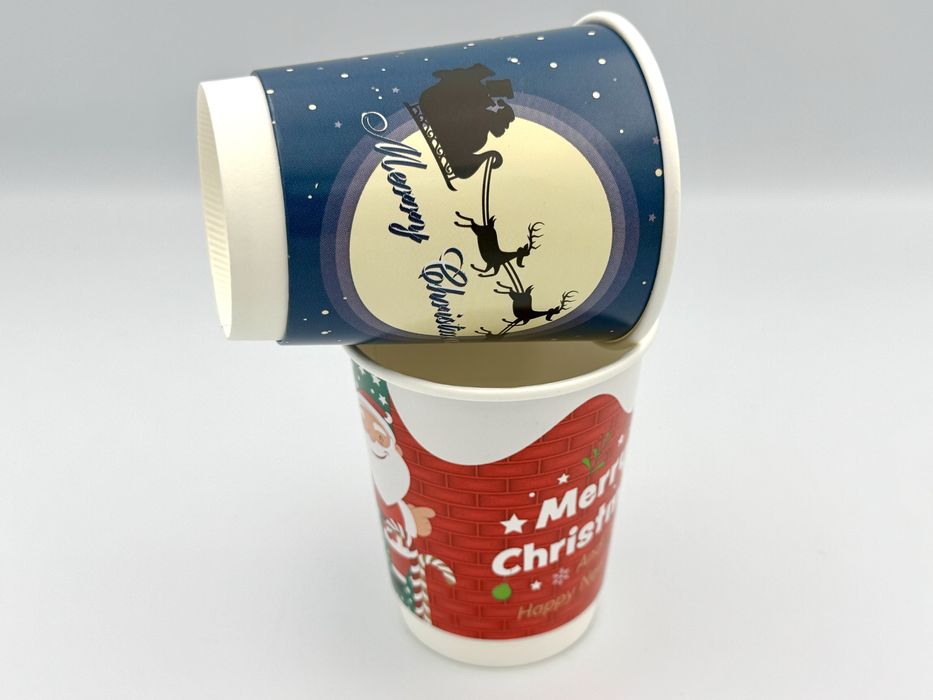 PAHARE 245ml 8oz CRACIUN 0,50bani bucata