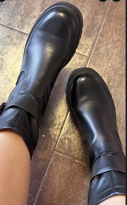 Cizme piele Lasocki o pereche, cizme piele Aldo 2 perechi