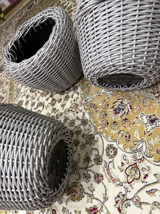 Ротанговые горшки