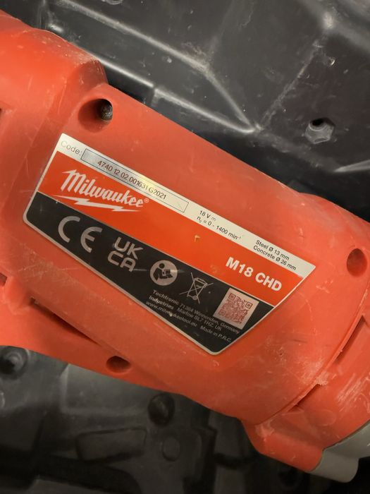 MIlwaukee M18 CHD Перфоратор