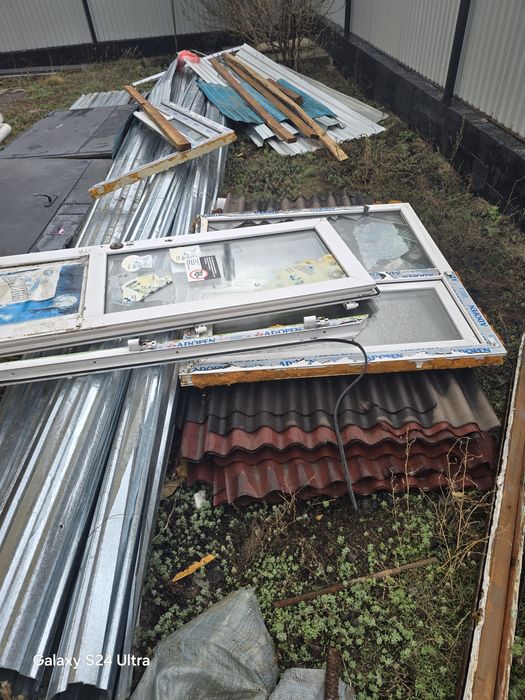 Профлист  темир есик брус пластик терезе