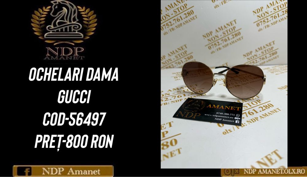 NDP Amanet Braila Ochelari Dama Gucci (56497)