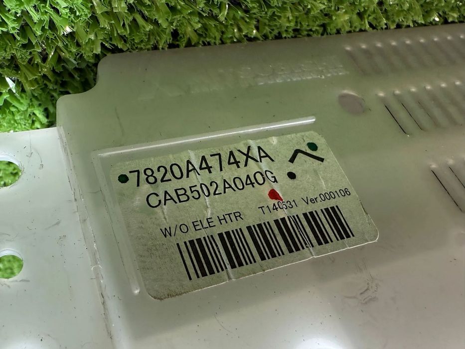 PANOU COMANDA CLIMA / AC MITSUBISHI OUTLANDER PLUG-IN HYBRID 2.0 BENZINA ELECTRIC 2014 COD OEM 7820A474XA / BREAK 2012-2021