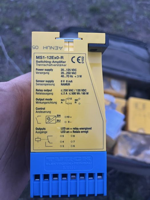 TURCK MS1-12Ex0-R — Искробезопасный усилитель / Барьер NAMUR