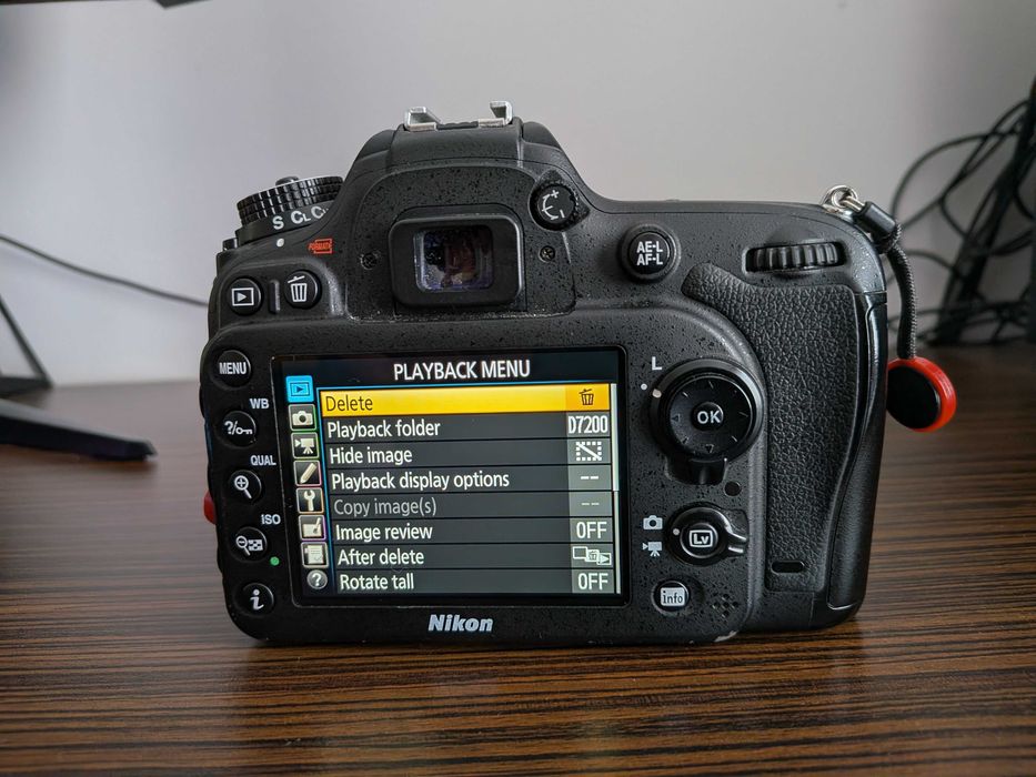 DSLR Nikon D7200, 31.061 cadre