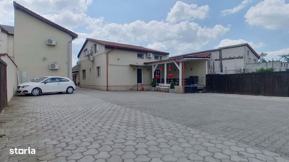 Pensiune cu 10 camere + spatiu comercial inclus pe Calea Radnei