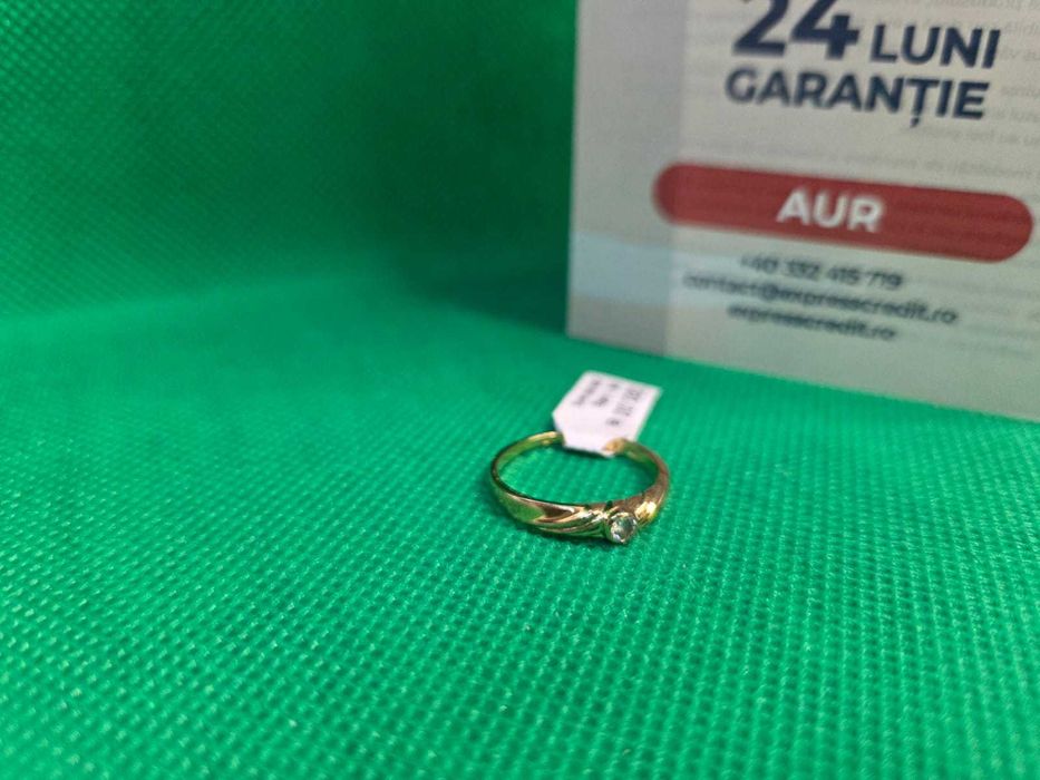 Inel AUR 8K 1.48g (Ag7 Podu Ros B.51148) Garantie 2 ani!