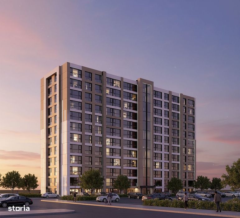 2 camere, incălzire pardoseală, aer condiționat inclus | Str. Stelelor