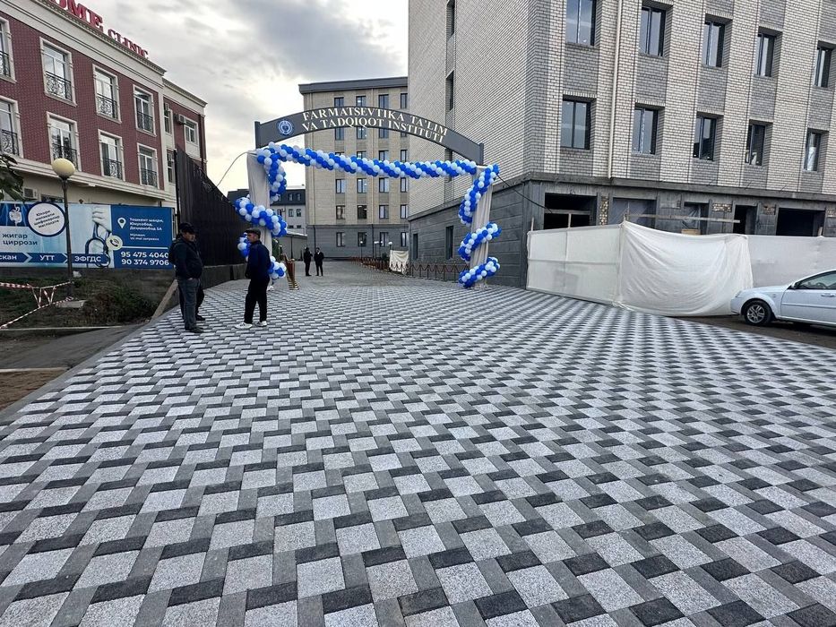 БРУСЧАТКА Гранит Травертин