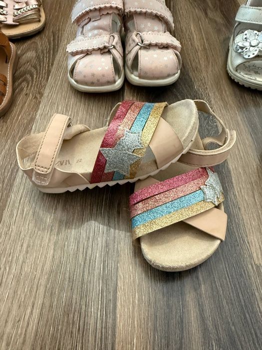 Sandale fetiță mărimi 19, 21, 22, 23 Zara, primigii