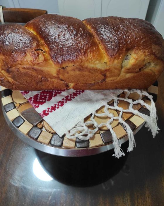 Cozonaci naturali de casa pentru Paște.