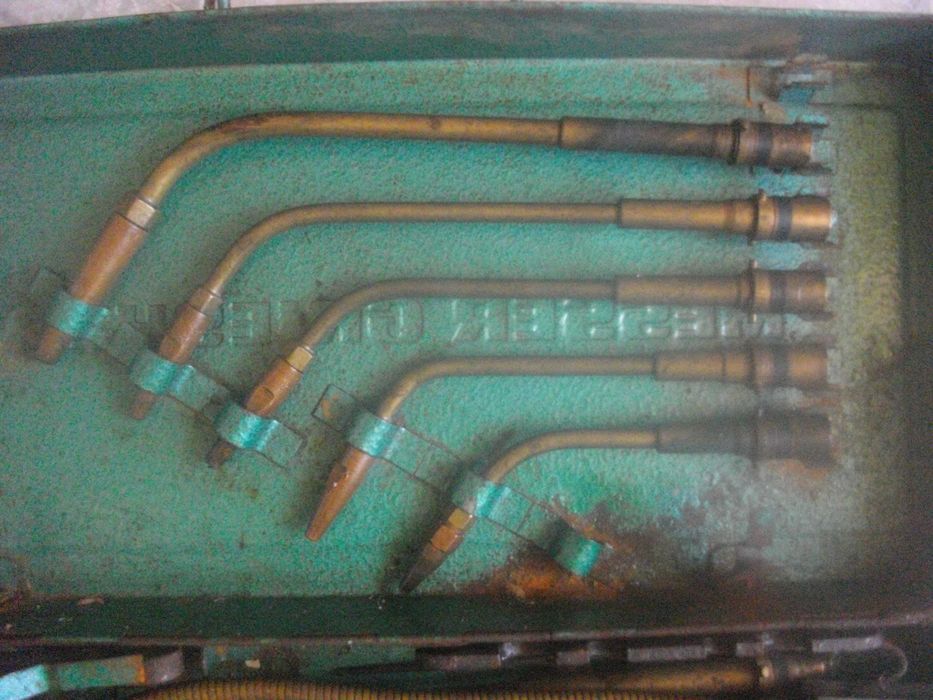 Комплект Резак Газопламъчно Рязане Заваряне Оксижен Кислород Ацетилен