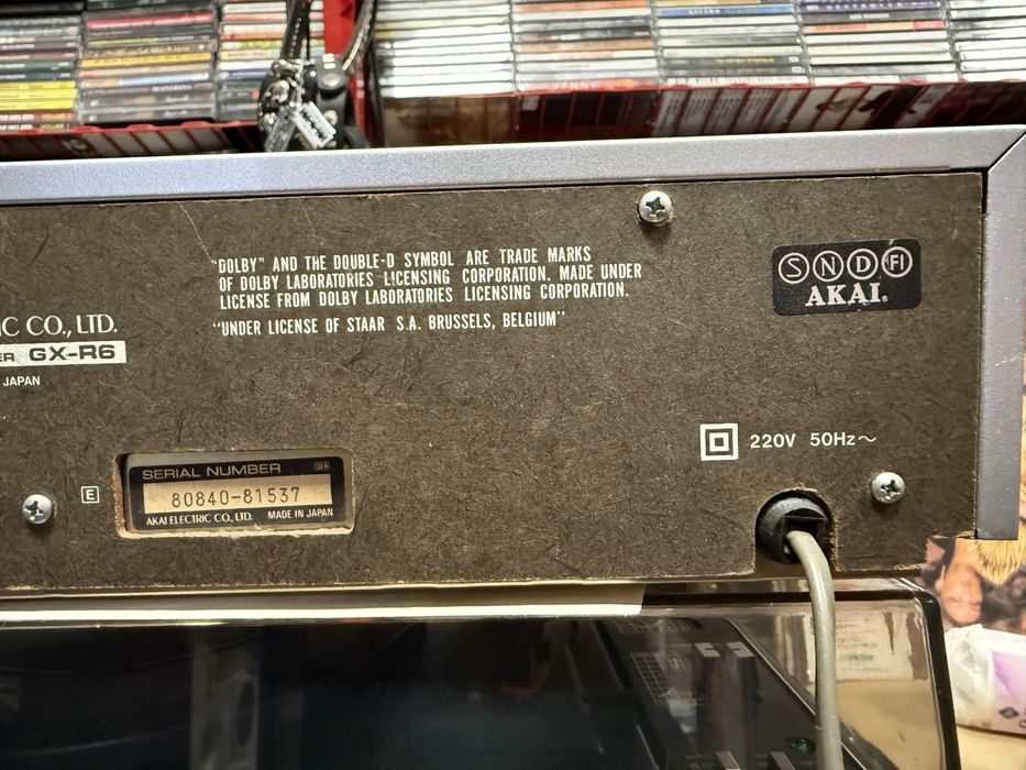 Akai GX-R6 stereo cassette deck