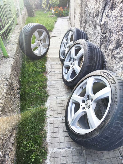 4бр.Джанти оргинални RONAL 18ки  гуми Michelin pilot sport 4 245/40/18