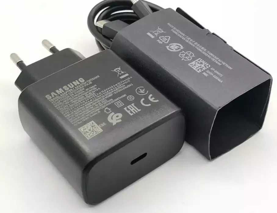 Set Incarcator retea Super Fast Charge SAMSUNG USB-C 45W S23, S24, S25