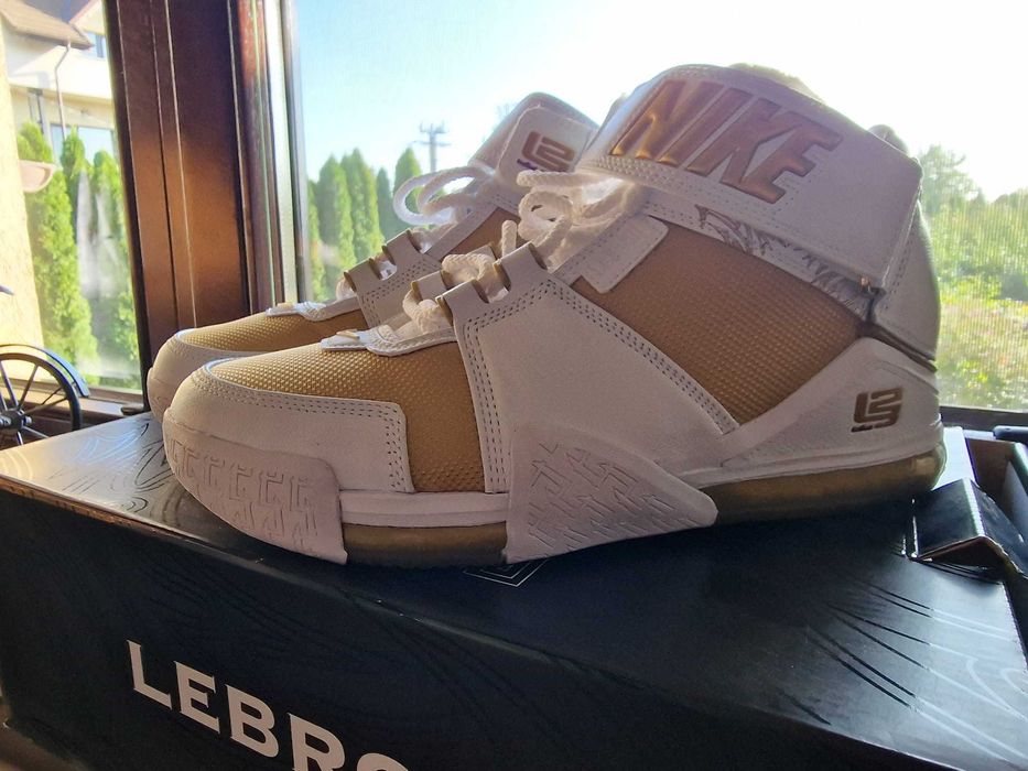 Nike Zoom Lebron II Maccabi White 40