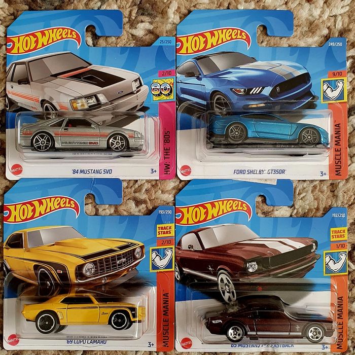 Hot Wheels 4 buc. set