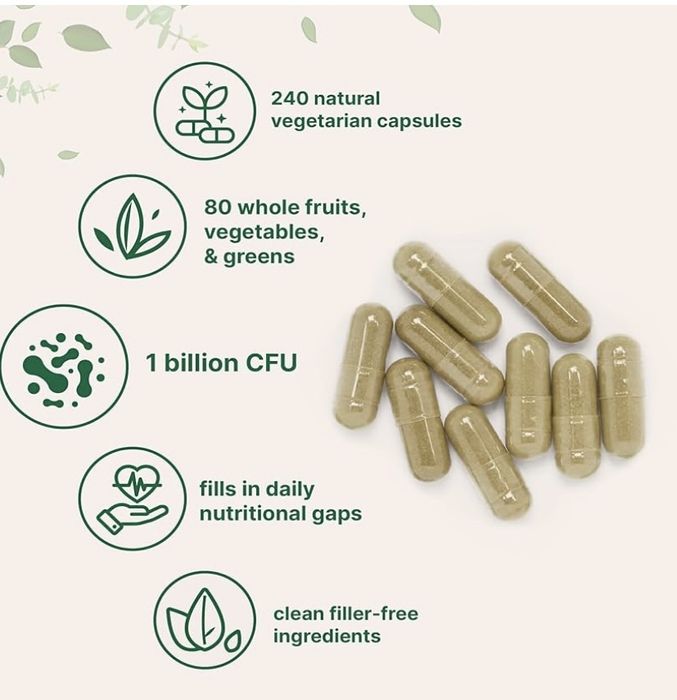 Probiotik,240 kapsula,80 xil meva, sabzavot va probiotic aralashmasi