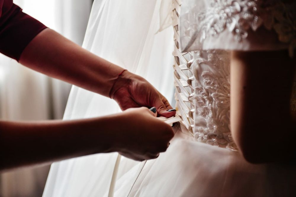 Продам свадебное платье .