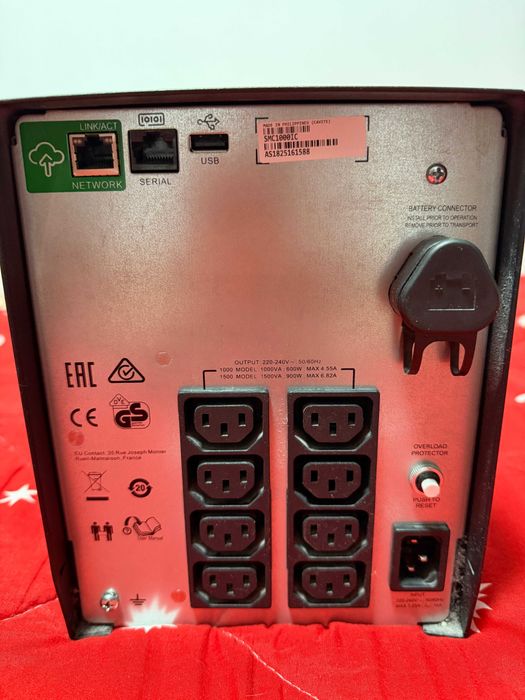 ups apc smart ups c1000 1000va fuctional pt pc centrala server ups apc