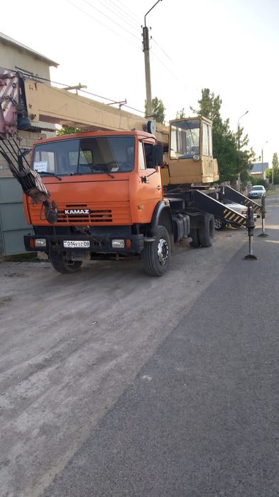 Услуги камаз автокран